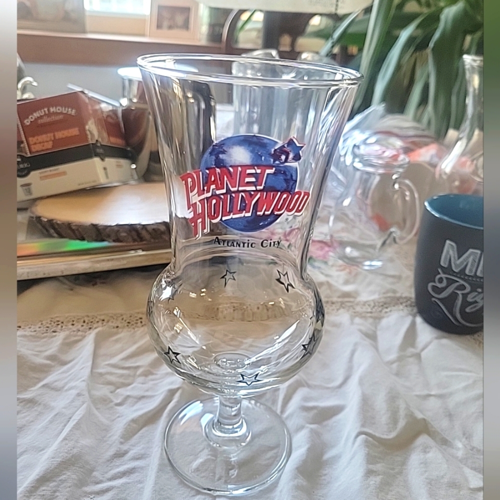 Planet Hollywood Atlantic City Hurricane Glass
